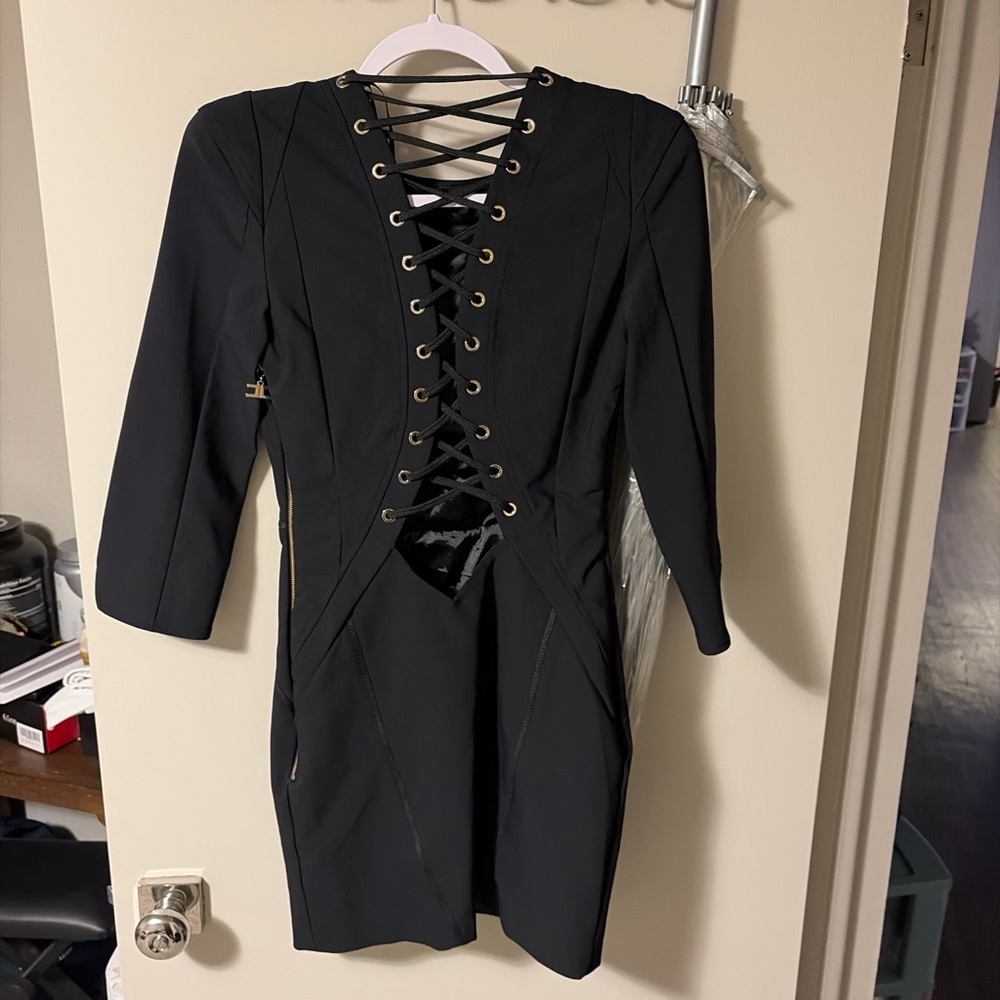 Black Elisabetta Franchi Dress